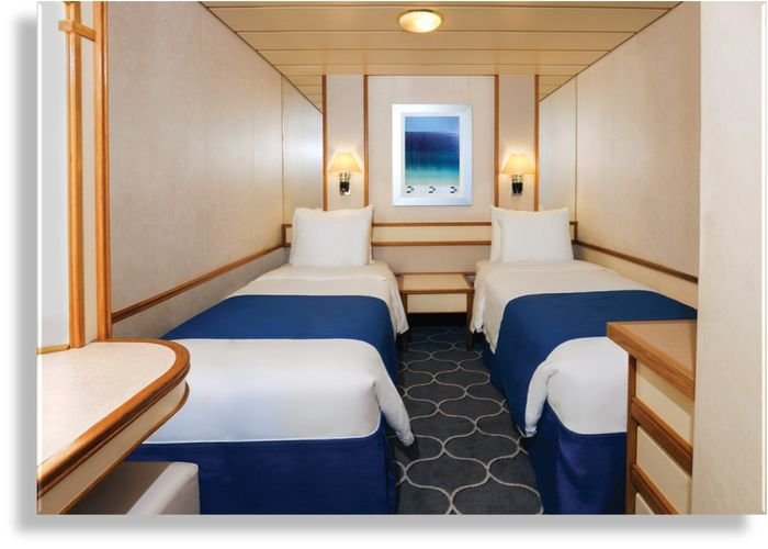 Interior stateroom Cordelia Cruises