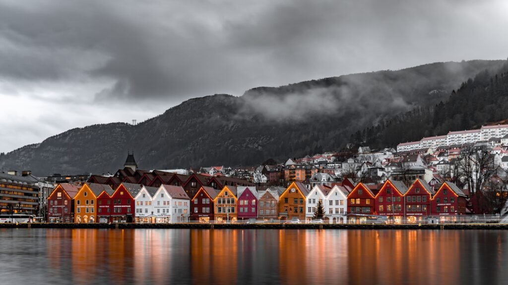 A picture of Bergen, Norway