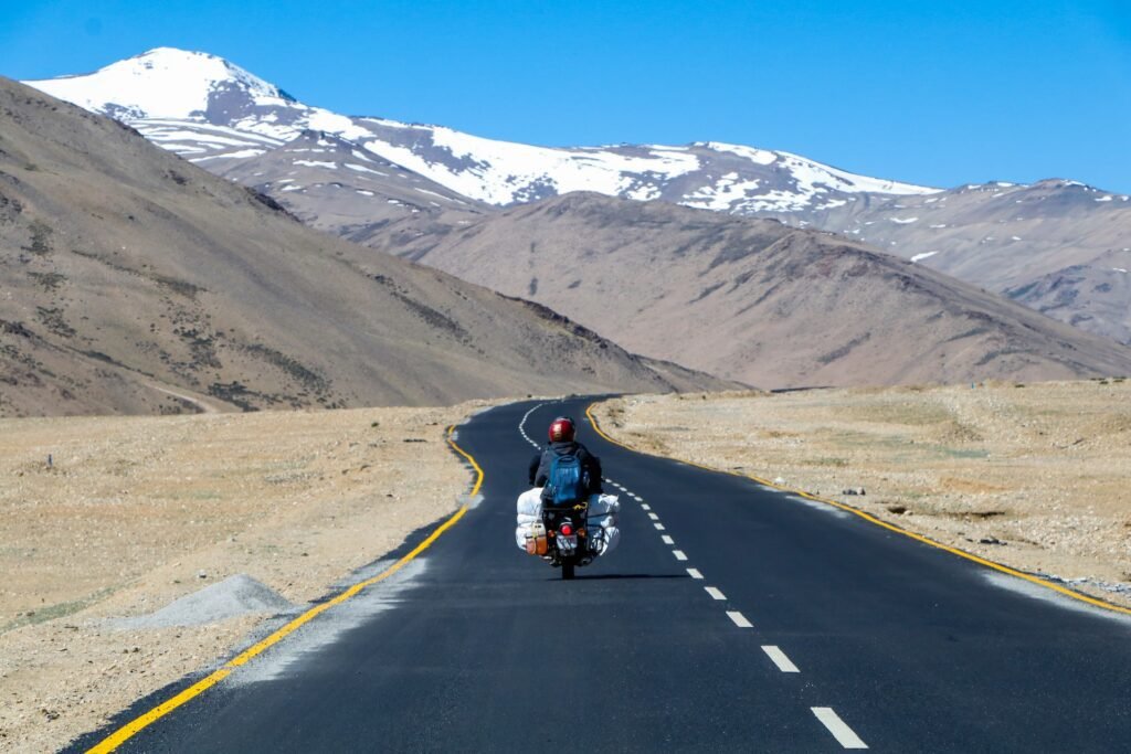 Leh roads perfect for rides