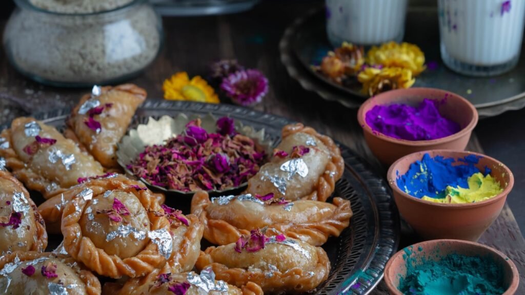 Sweets during Holi Festival