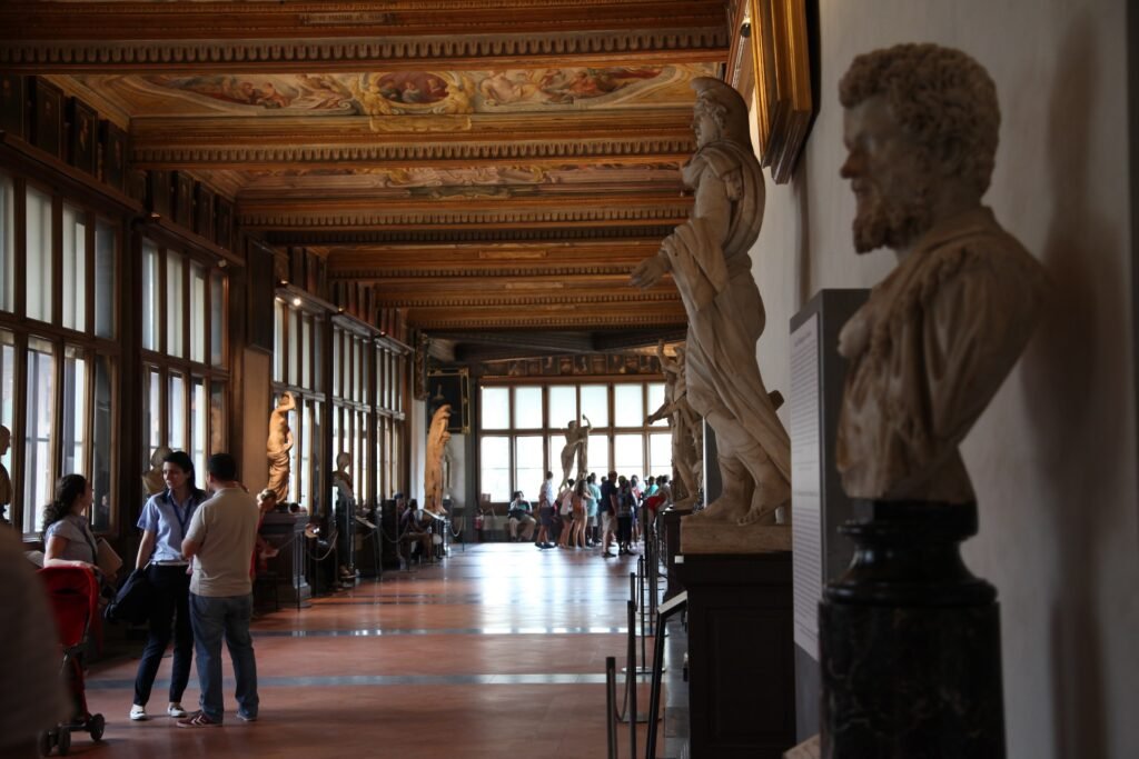 Uffizi Museum in Florence, Italy