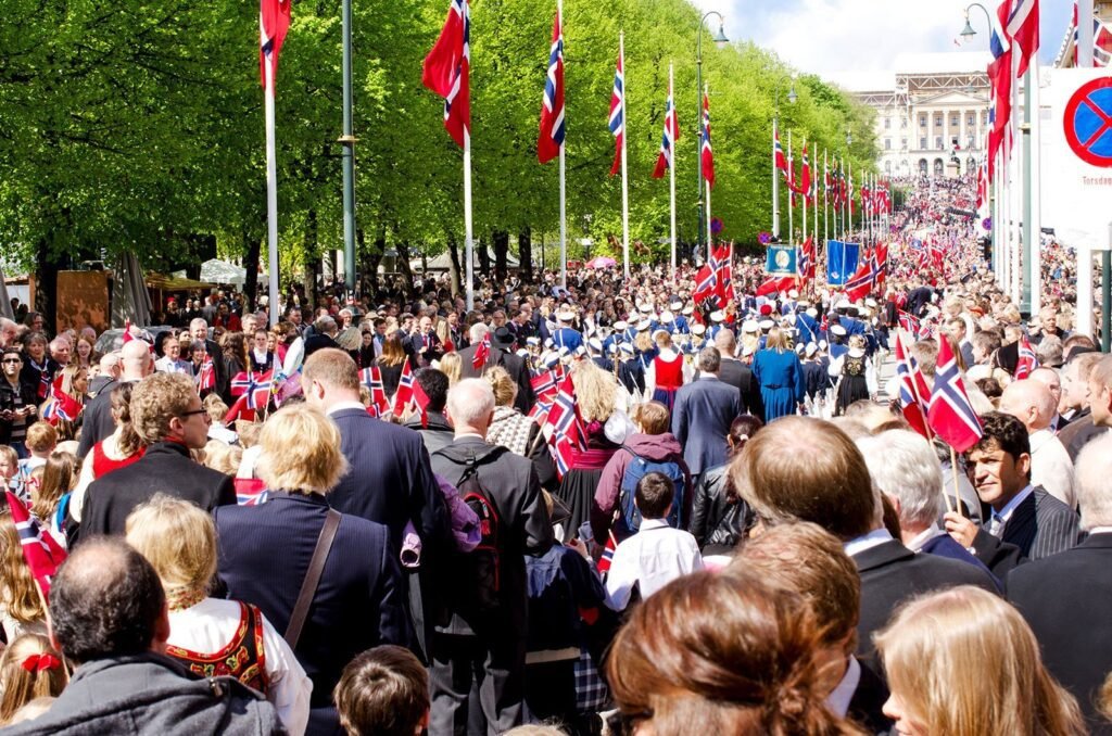May Day Celebrations in Norway in May