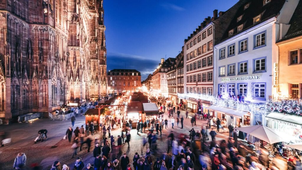 Strasbourg Christmas Markets in France in December