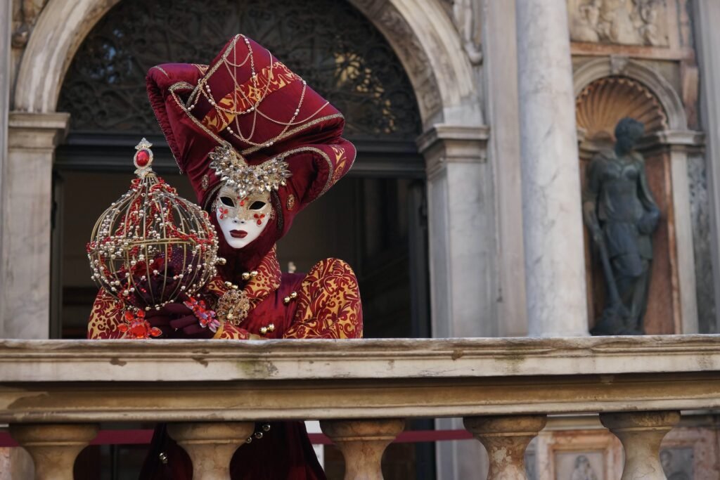Venice Carnival in Italy in February