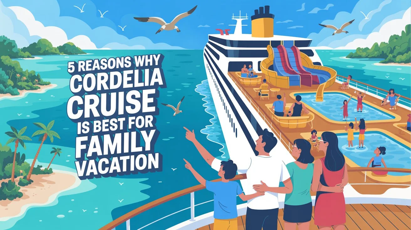 5 Reasons Why Cordelia Cruise is Best for Family Vacation